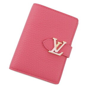 Louis Vuitton Bi fold Wallet Vertical Compact Taurillon Leather